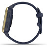 Часы GARMIN VENU SQ – MUSIC EDITION ROSE GOLD ALUMINUM BEZEL WITH BLACK CASE AND SILICONE BAND 10804