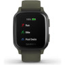 Часы GARMIN VENU SQ – MUSIC EDITION SLATE ALUMINUM BEZEL WITH MOSS CASE AND SILICONE BAND 010-02426-13