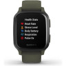 Часы GARMIN VENU SQ – MUSIC EDITION SLATE ALUMINUM BEZEL WITH MOSS CASE AND SILICONE BAND 010-02426-13