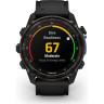Часы-навигатор GARMIN DESCENT MK3I 43 мм CARBON GREY DLC TITANIUM WITH BLACK SILICONE BAND 010-02753-11